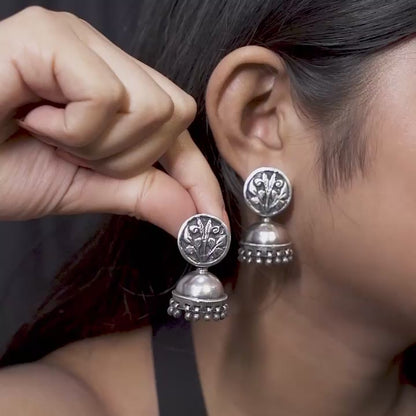 Floral Tribal Jhumka
