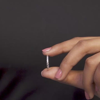 Triple Infinity Motif Ring