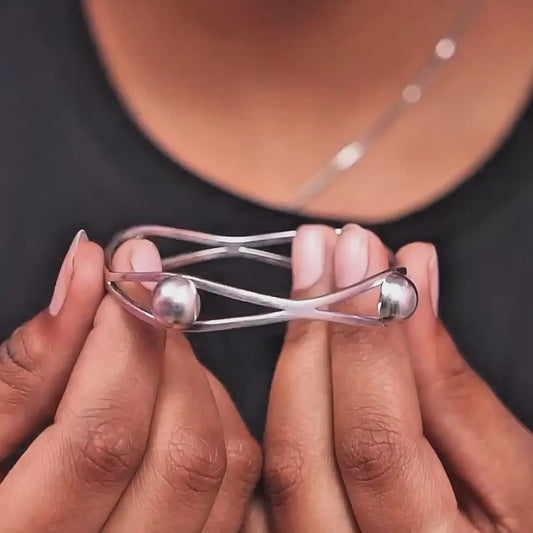 Orbital Geometric Bangle