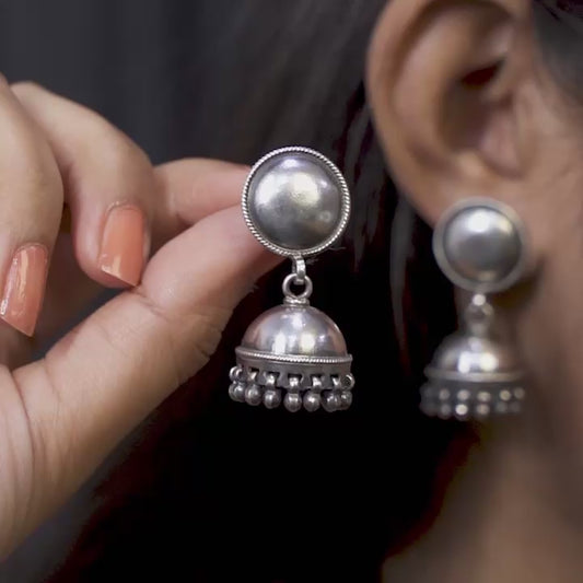 Plain Dome Jhumka