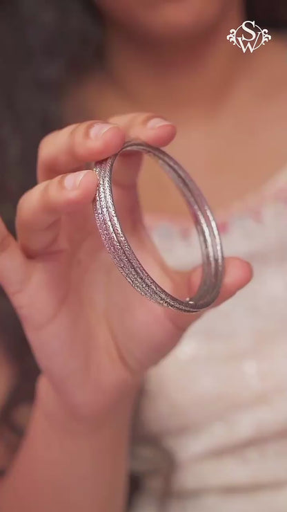 Textured Heritage Bangles