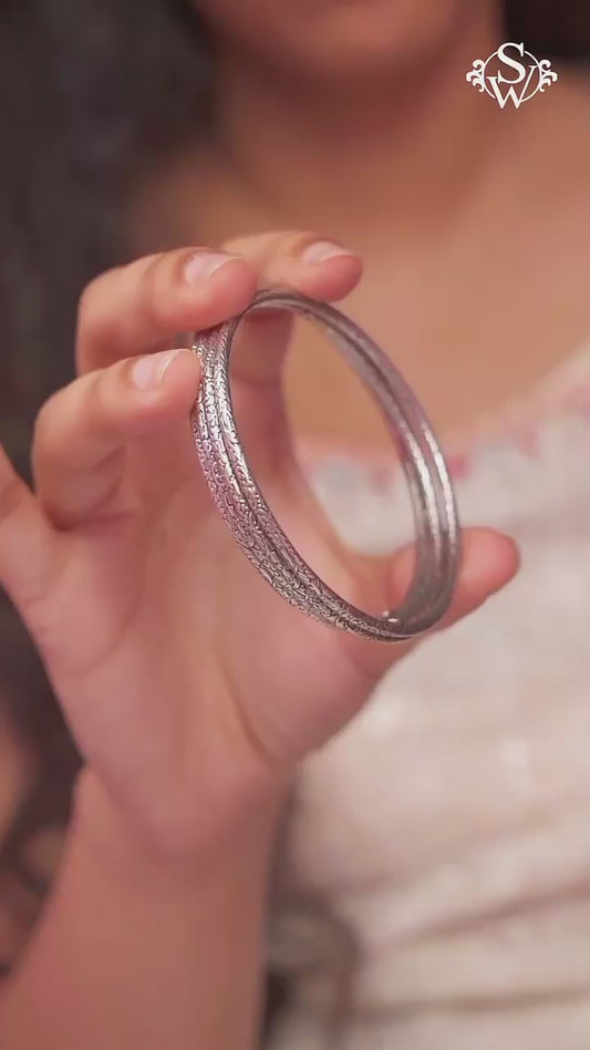 Textured Heritage Bangles