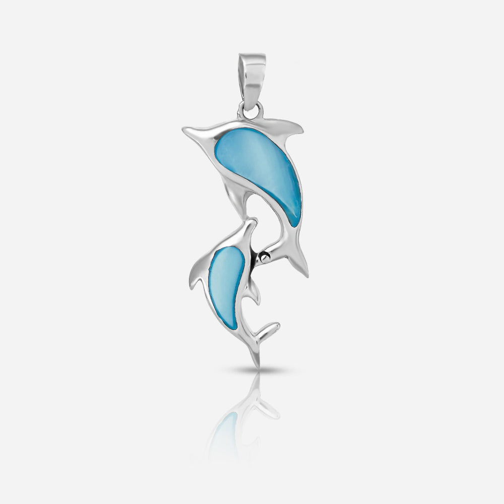 925 Silver Dolphin Pendant